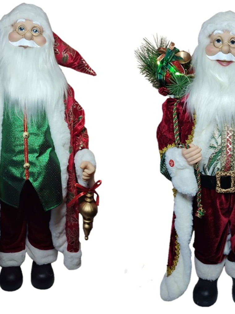  Papá Noel musical con movimiento 95 cm 1