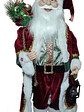  Papá Noel musical con movimiento 95 cm - Miniatura 3