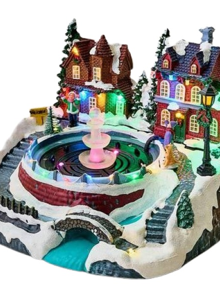 Villa Navideña pileta en ciudad 1