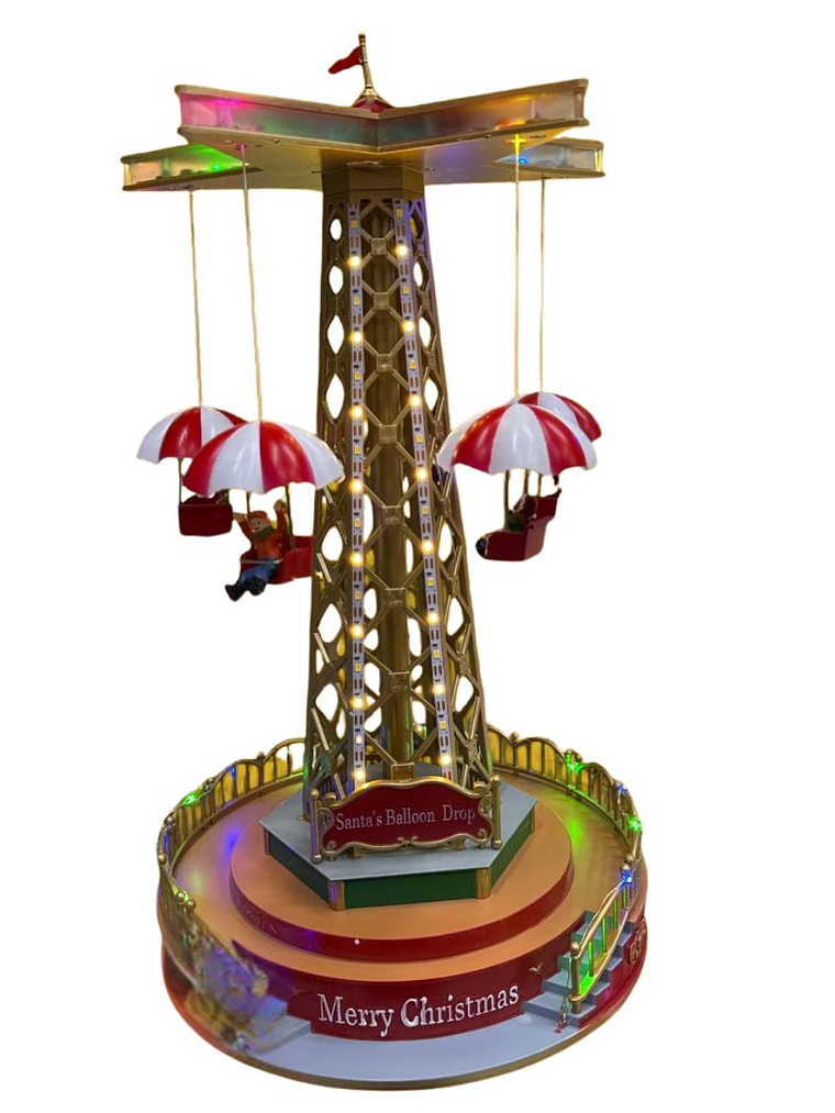 Villa Navideña Paracaídas 1