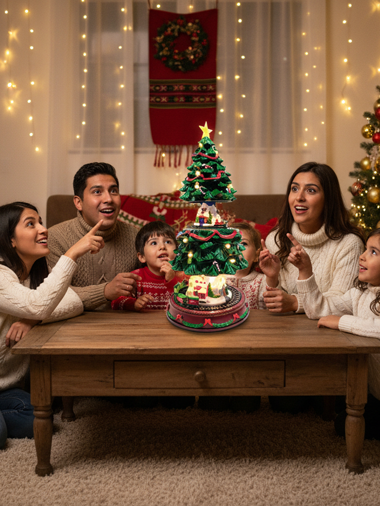 Villa Navideña  “ÁRBOLITO  RETRÁCTIL” 2