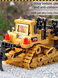 Miniatura XZ5 Tractor de Orugas Bulldozer Escala 1:24 - Miniatura 9