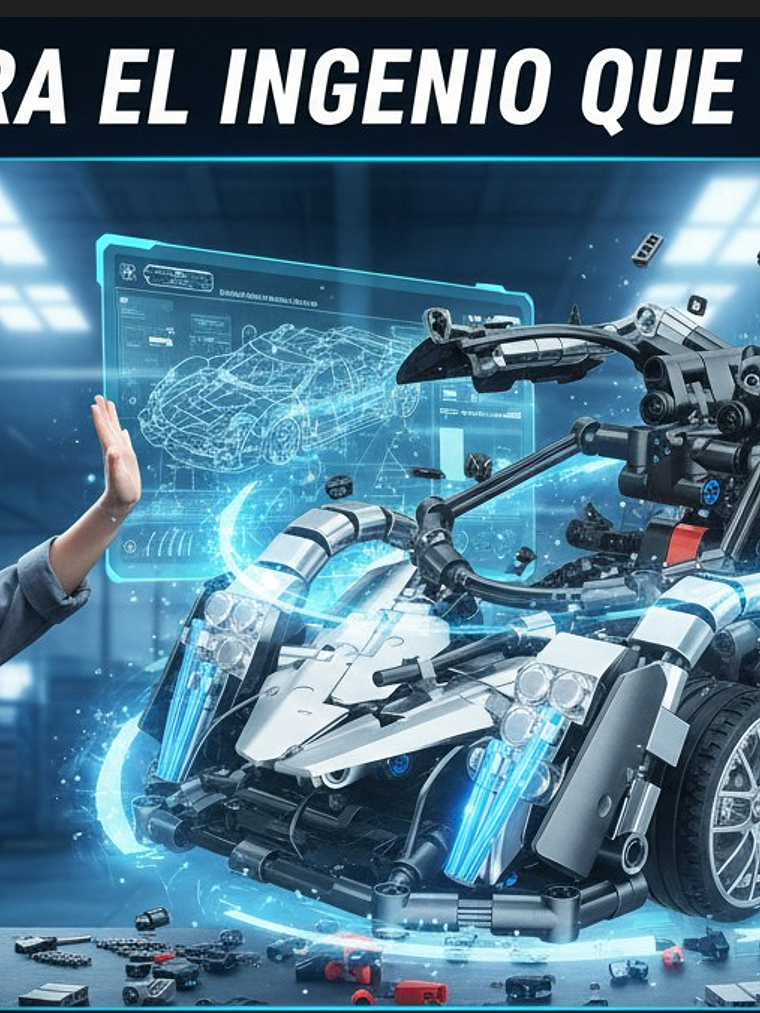 Auto Armable control remoto - RACING CAR 8700 1