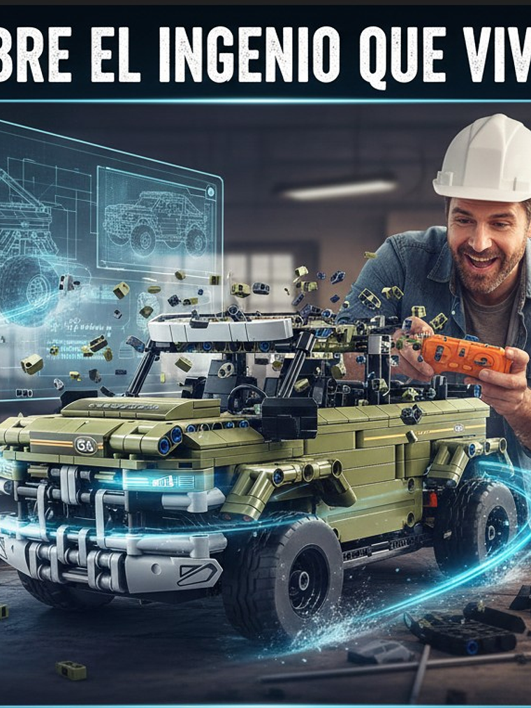 Camioneta Armable control remoto - ROAD 1