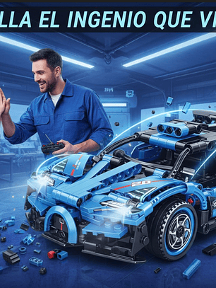 Auto Armable control remoto - RACING CAR 8708