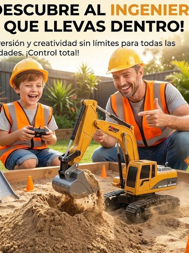 Escavadora Control Remoto 1