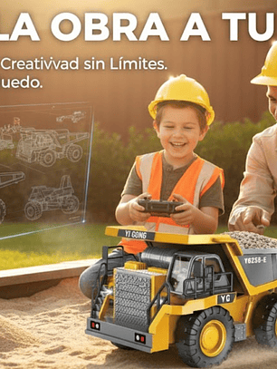 Cargador Frontal Control Remoto