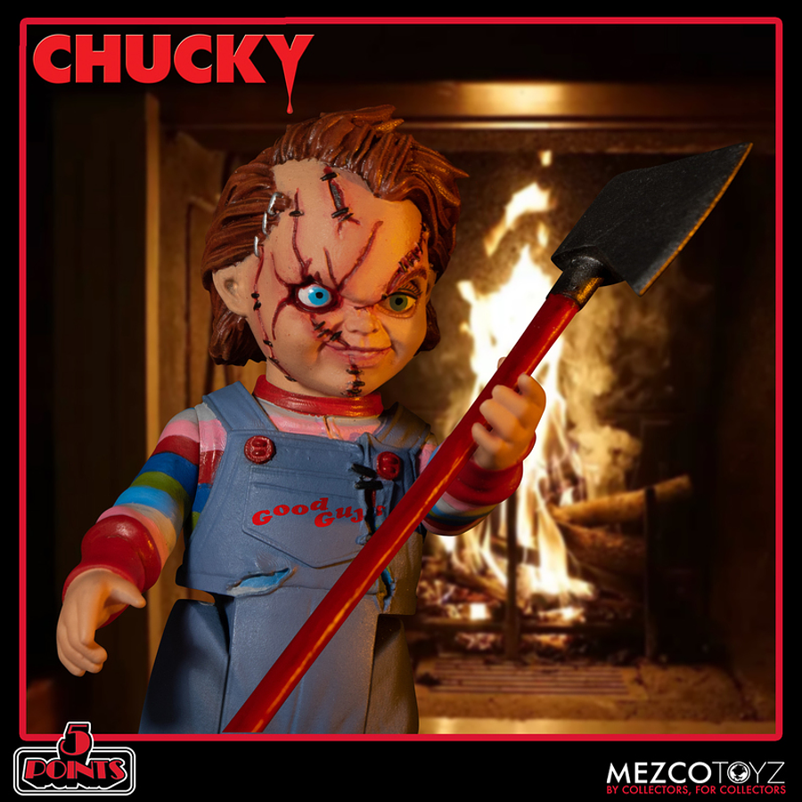 Child's Play Chucky 5 Points Deluxe Figure Set 10