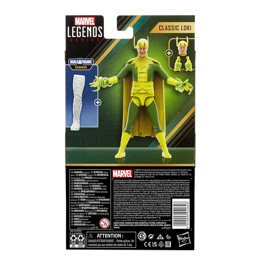 Loki Marvel Legends Classic Loki (Khonshu BAF) 5