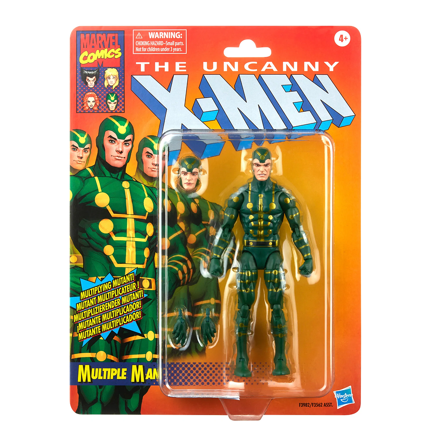 The Uncanny X-Men Marvel Legends Retro Collection Multiple Man 1
