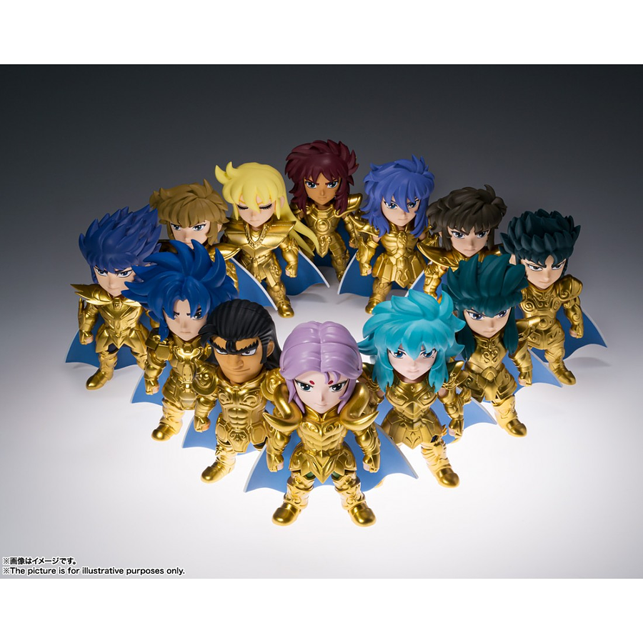 BOX SAINT SEIYA ARTlized -The Supreme Gold Saints Assemble!- ( Set 12 figuras ) 1