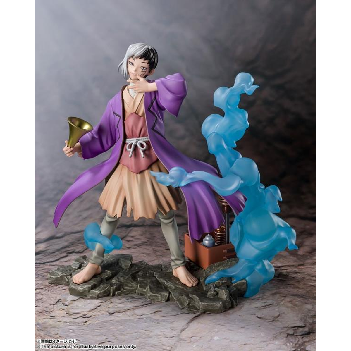 【ta_ 】SHIGEMORI MIGHTY STONE Figuarts Zero Dr. Stone: Gen Asagiri | Avso Toyz