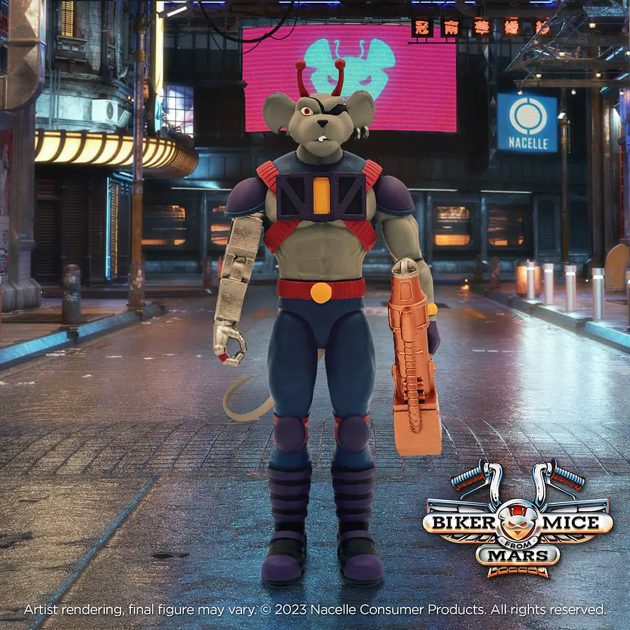 Biker Mice From Mars Modo Action Figure 3