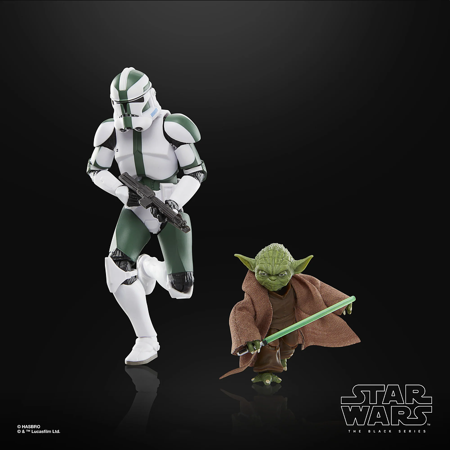 [Preventa 2 Abierta] Star Wars The Black Series Yoda & Clone Commander Gree G0213 9