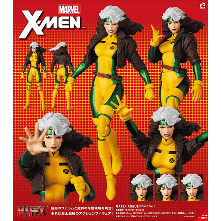 [Preventa Abierta] Marvel MAFEX (No. 242): X-Men - Rogue - Comic Ver No.242