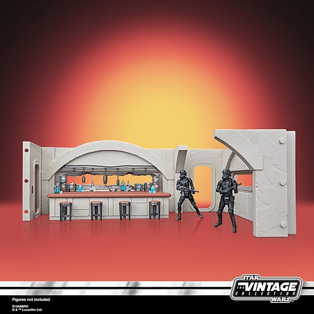 [Encargo] Star Wars The Vintage Collection The Mandalorian Nevarro Cantina Playset + Imperial Death Trooper (Nevarro)