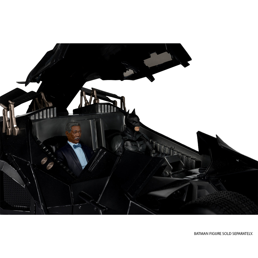 [Preventa Exclusiva] Lucius Fox & Tumbler (The Dark Knight) Gold Label Vehicle MTS Exclusive 6