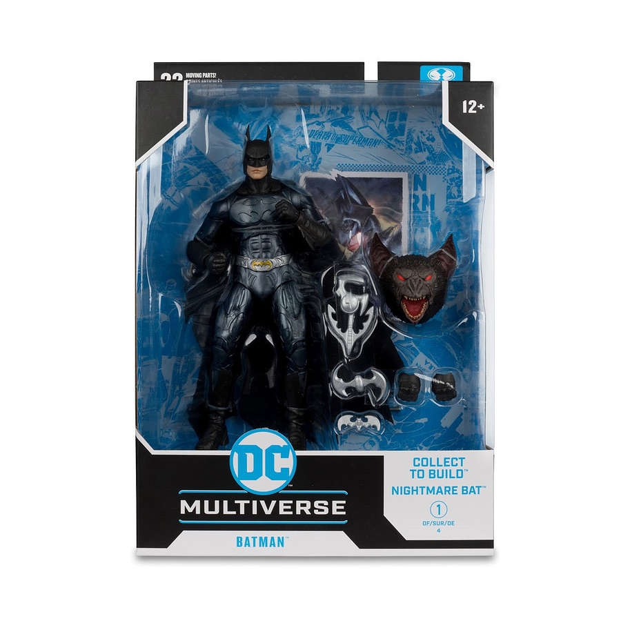 [Preventa Abierta] Batman Forever DC Multiverse Batman Action Figure (Collect to Build: Nightmare Bat) 1