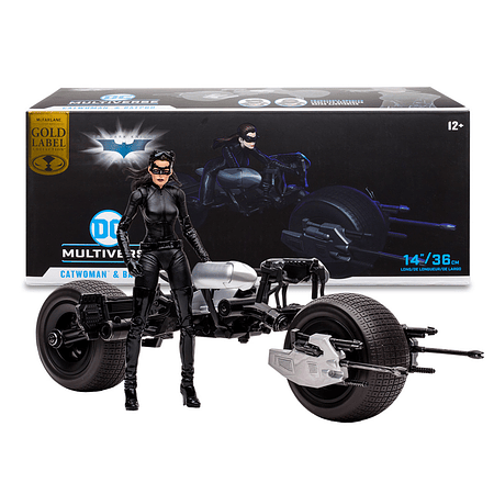 [Preventa Express] Catwoman and Batpod (The Dark Knight Rises) MTS Exclusive Gold Label 7