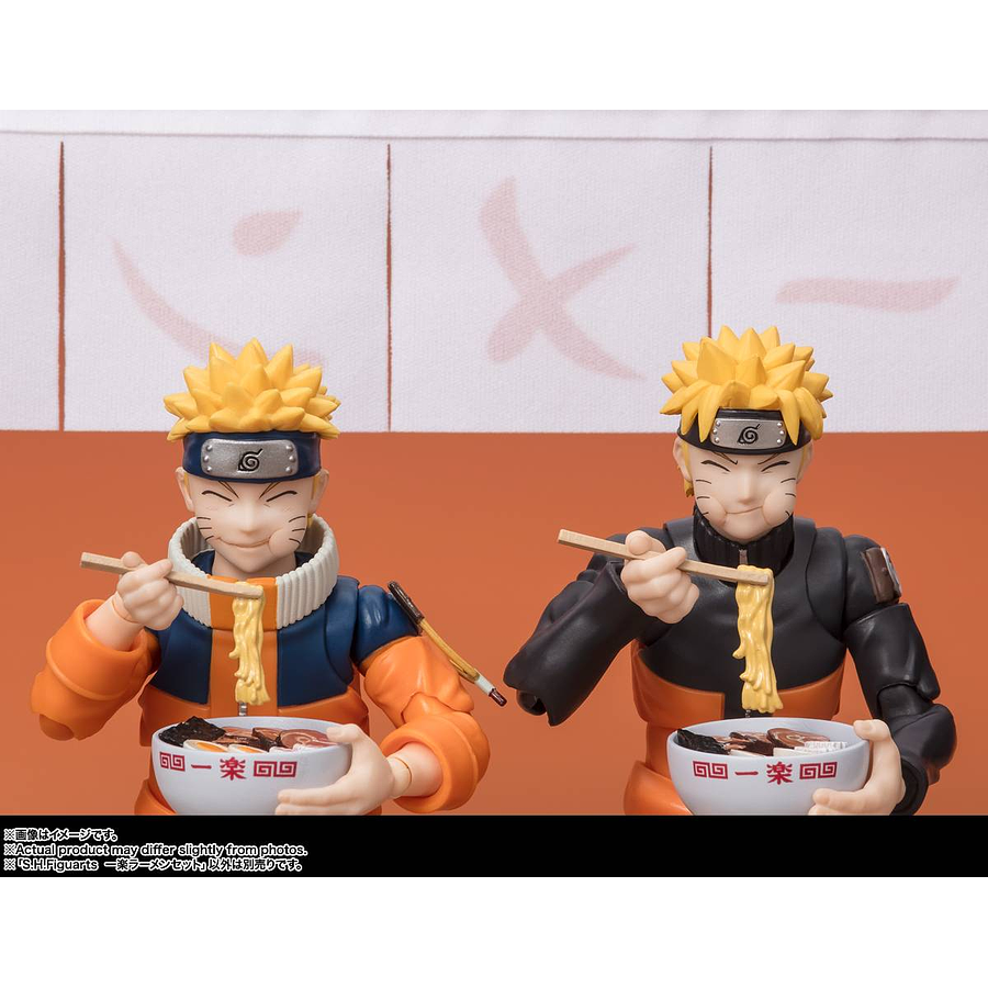[Preventa Abierta] S.H.FIGUARTS: Naruto - Ichiraku Ramen Set 6