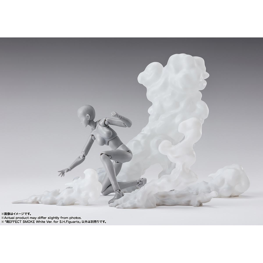 [Preventa Abierta] TAMASHII EFFECT TAMASHII EFFECT SMOKE WHITE VER. FOR S.H.FIGUARTS 5