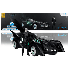 [Preventa Abierta] Alfred Pennyworth & Batmobile (Batman Forever) Vehicle and 7