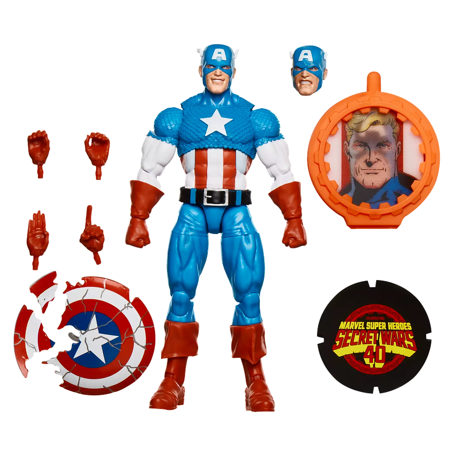 [Preventa Abierta] Marvel Legends Series Secret Wars Captain America 2