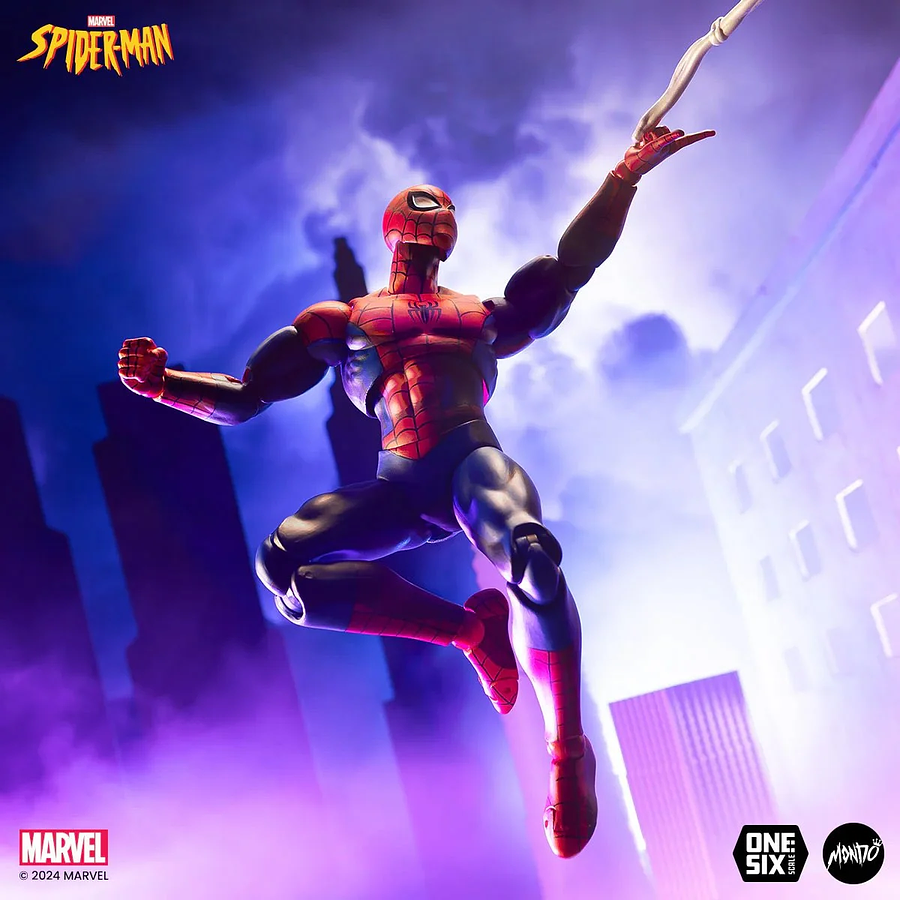 [Preventa 1 Abierta] Spider-Man: The Animated Series Spider-Man 1:6 Scale Action Figure 5