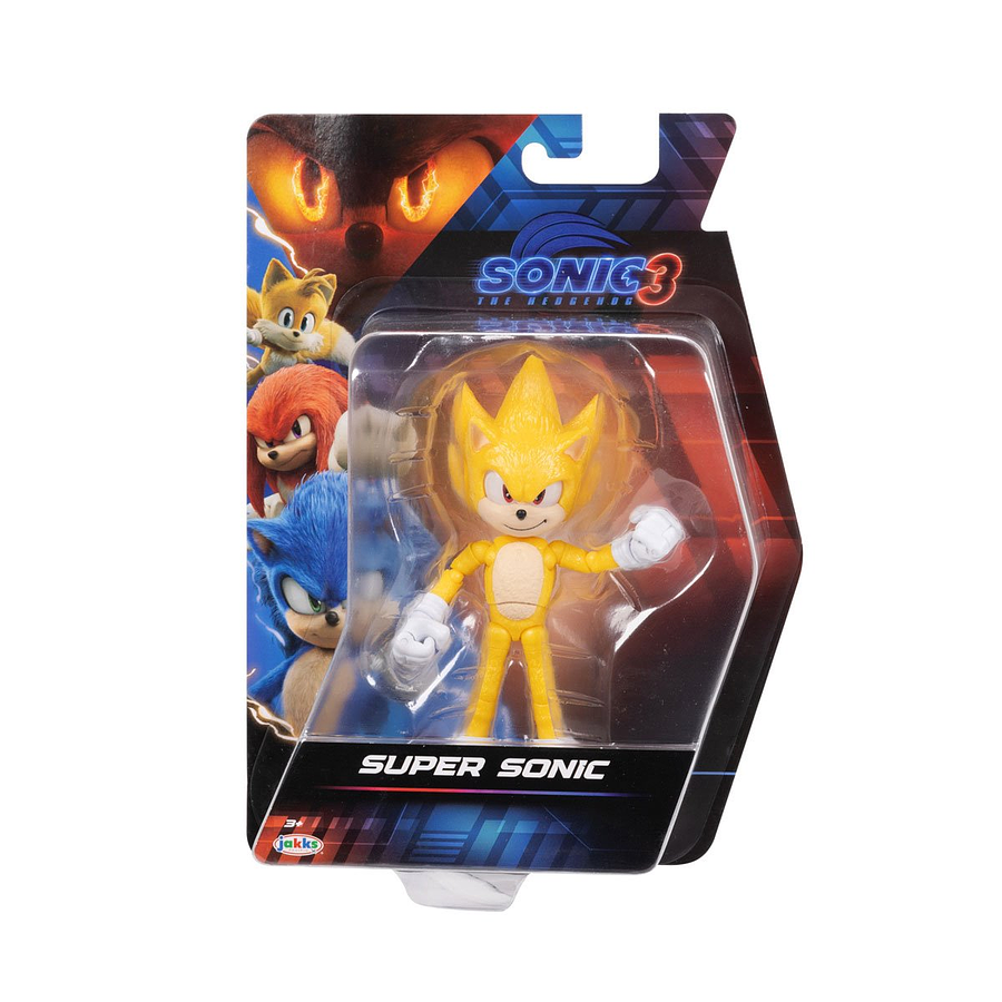 [Preventa Abierta] Sonic 3 Movie Super Sonic 5-Inch Wave 2 Action Figure 1