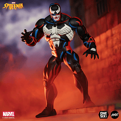 [Preventa 1 Abierta] Spider-Man: The Animated Series Venom 1:6 Scale Action Figure 7