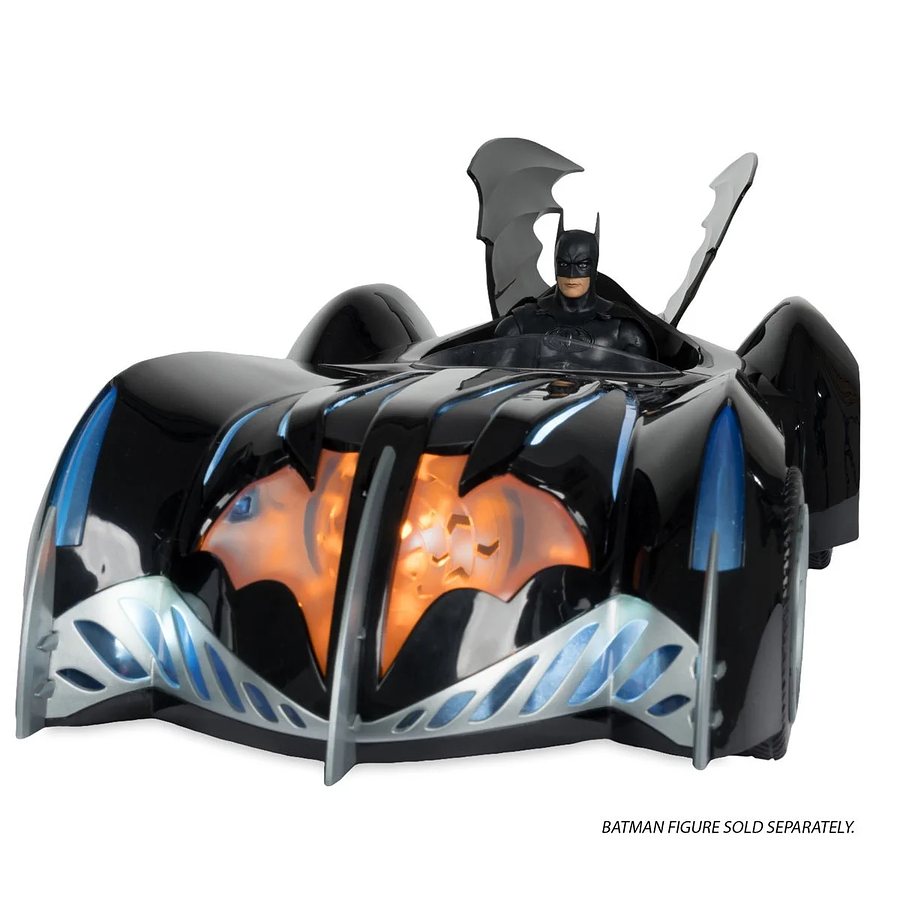 [Preventa Abierta] DC Multiverse Batman & Robin Batmobile 24 1/2-Inch Vehicle with Lights and Sound 3