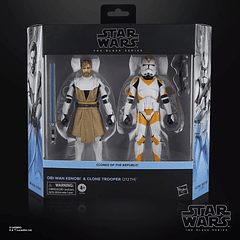 [Preventa Abierta] STAR WARS The Black Series Obi-Wan Kenobi & Clone Trooper (212th) 1