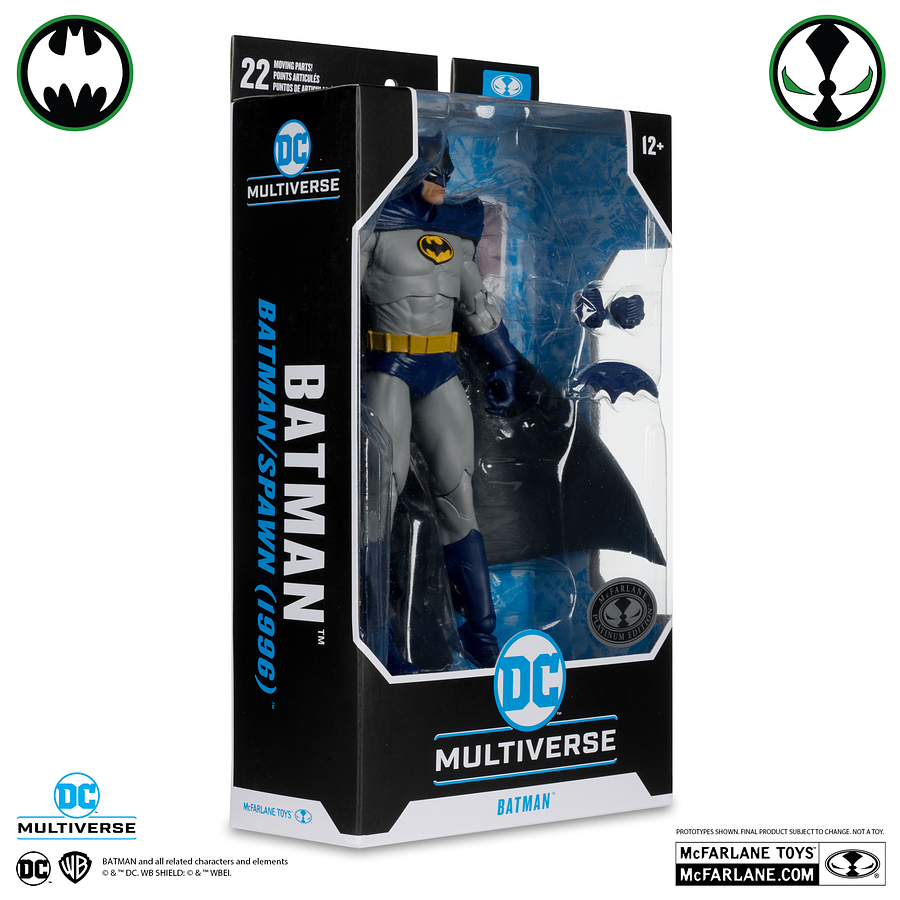 [Preventa Abierta] BATMAN (BATMAN/SPAWN) (PLATINUM EDITION) McFarlane Toys 8