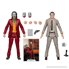 [Preventa Abierta] DC Multiverse Joker Movie Live with Murray Franklin Deluxe Collector Set with 7-Inch Scale Action Figure 2-Pack 4