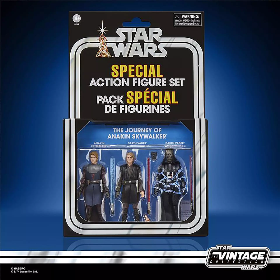 [Preventa Abierta] STAR WARS The Vintage Collection Anakin Skywalker 3-Pack 1