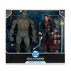 DC Multiverse Doomsday Megafig and Superman Batman v Superman: Dawn of Justice 2-Pack- 1