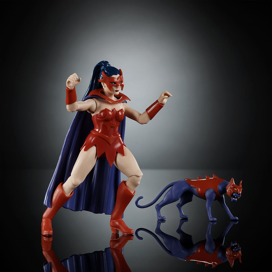 [Preventa Abierta] Masters of the Universe Origins Wave 23 Cartoon Collection Catra Action Figure 5