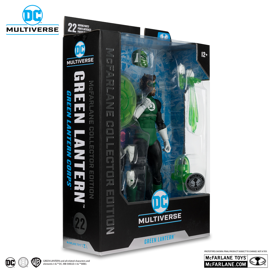 GREEN LANTERN (GREEN LANTERN CORPS) FIGURE MCFARLANE COLLECTOR EDITION #22 (PLATINUM EDITION) 3