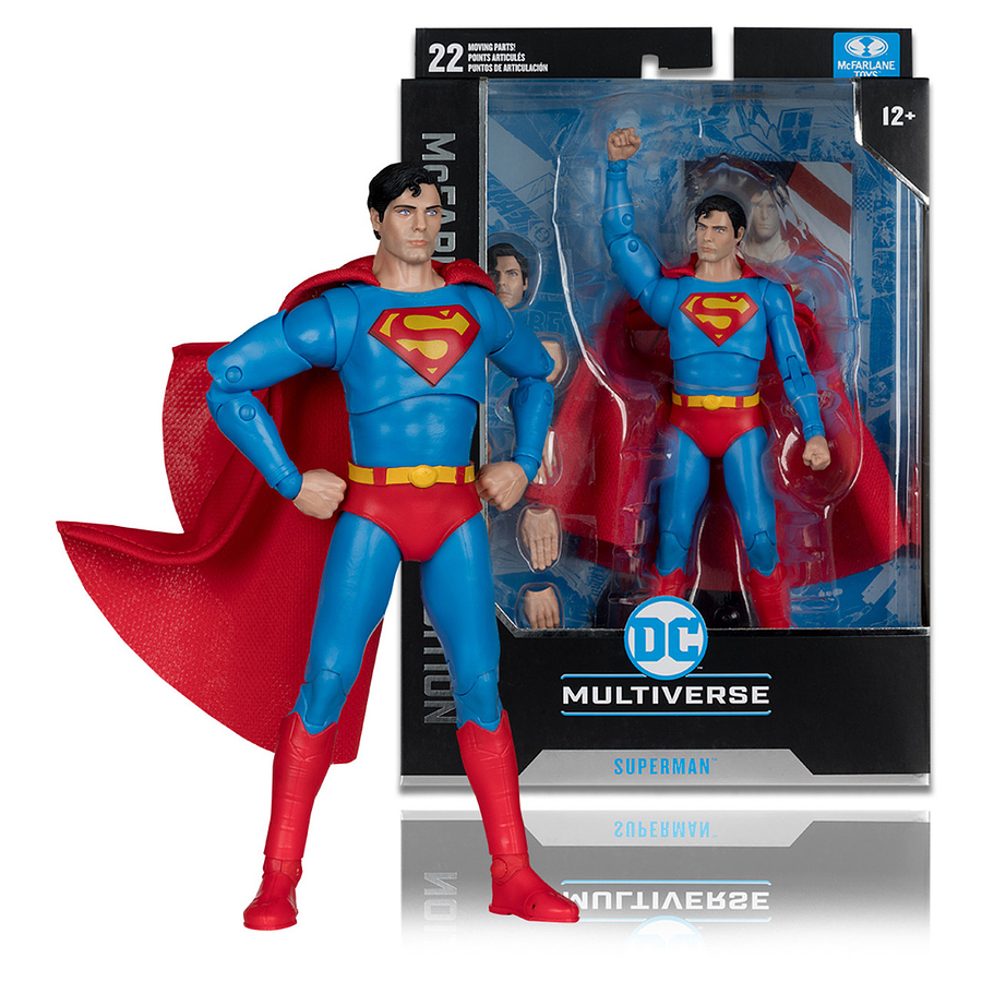 [Detalle en Caja] DC McFarlane Collector Edition Superman: The Movie 1978 Superman 1