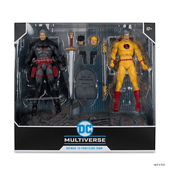 DC Multiverse Thomas Wayne Batman and Professor Zoom Flashpoint 7-Inch Scale Action Figure 2-Pack 1