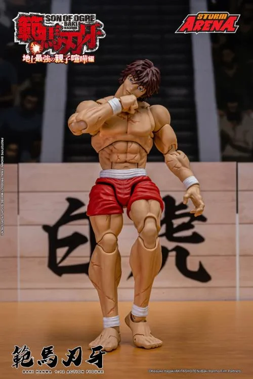 [Preventa Abierta] Baki Hanma: Son of Ogre Storm Arena Baki Hanma 1/12 Scale Action Figure BAKIDIC2025