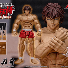 [Preventa Abierta] Baki Hanma: Son of Ogre Storm Arena Baki Hanma 1/12 Scale Action Figure 2