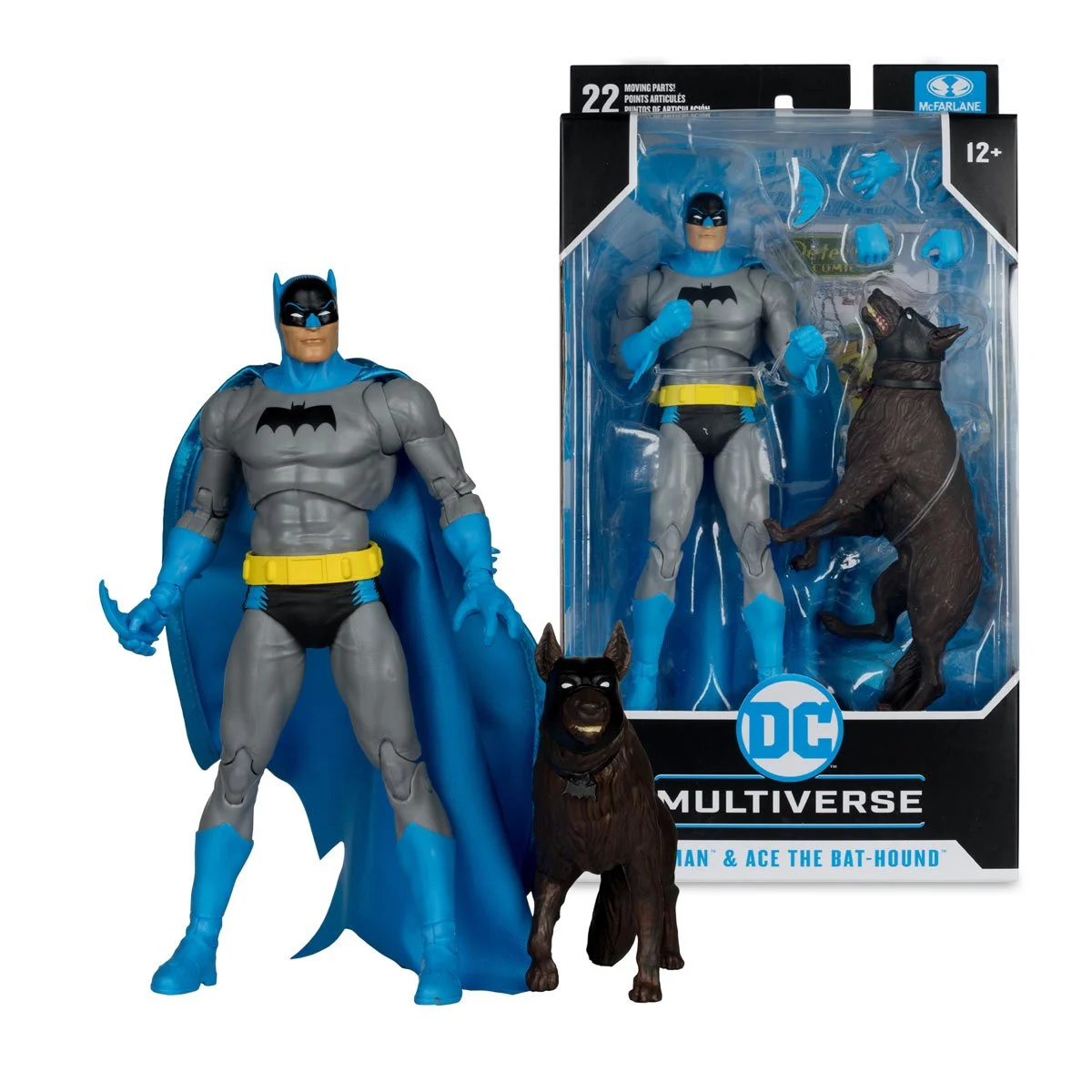 DC Comics DC Multiverse Batman & Ace the Bat-Hound (Silver Age)