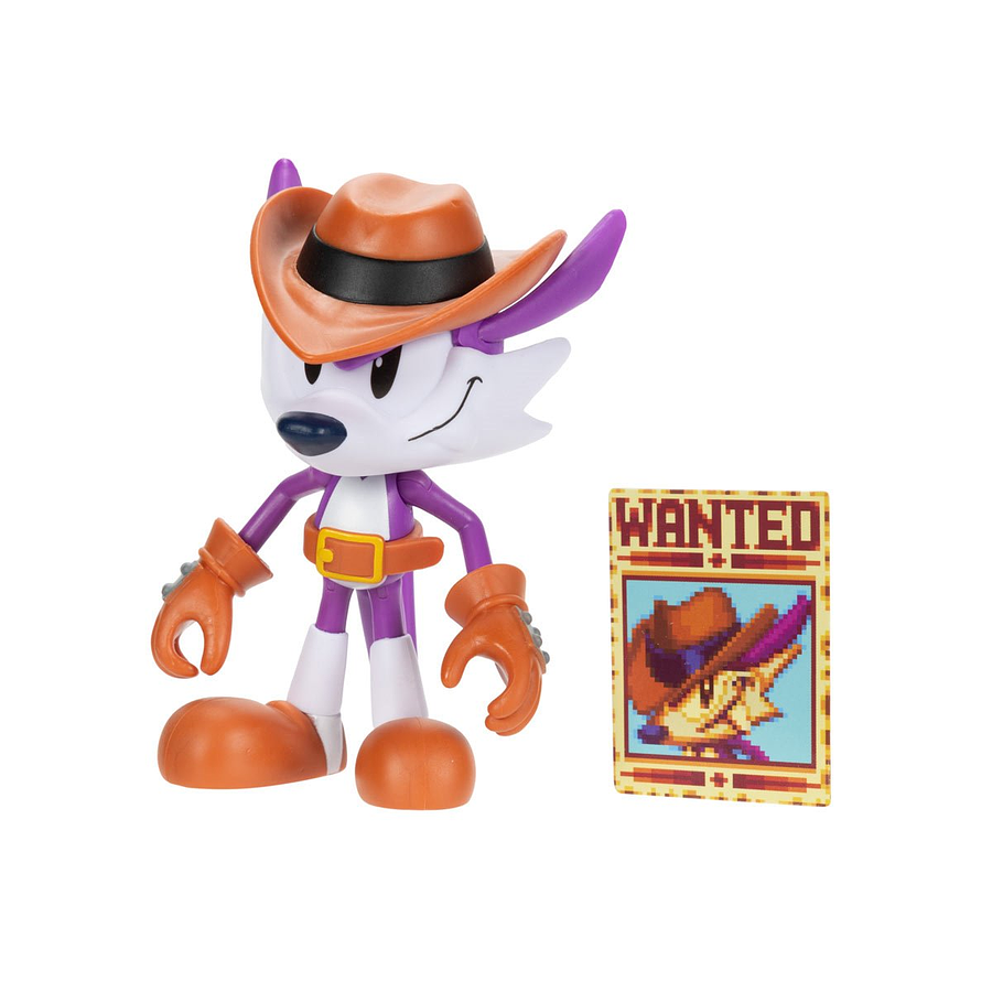 [Preventa Abierta] Sonic the Hedgehog Wave 19 Classic Fang with Wanted Poster 3