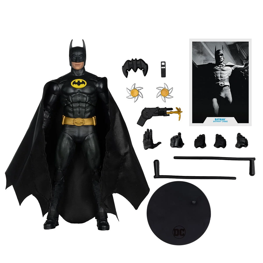 [Preventa Abierta] DC Multiverse Theatrical Batman Wave 2 Batman 1989 7-Inch Scale Action Figure 2