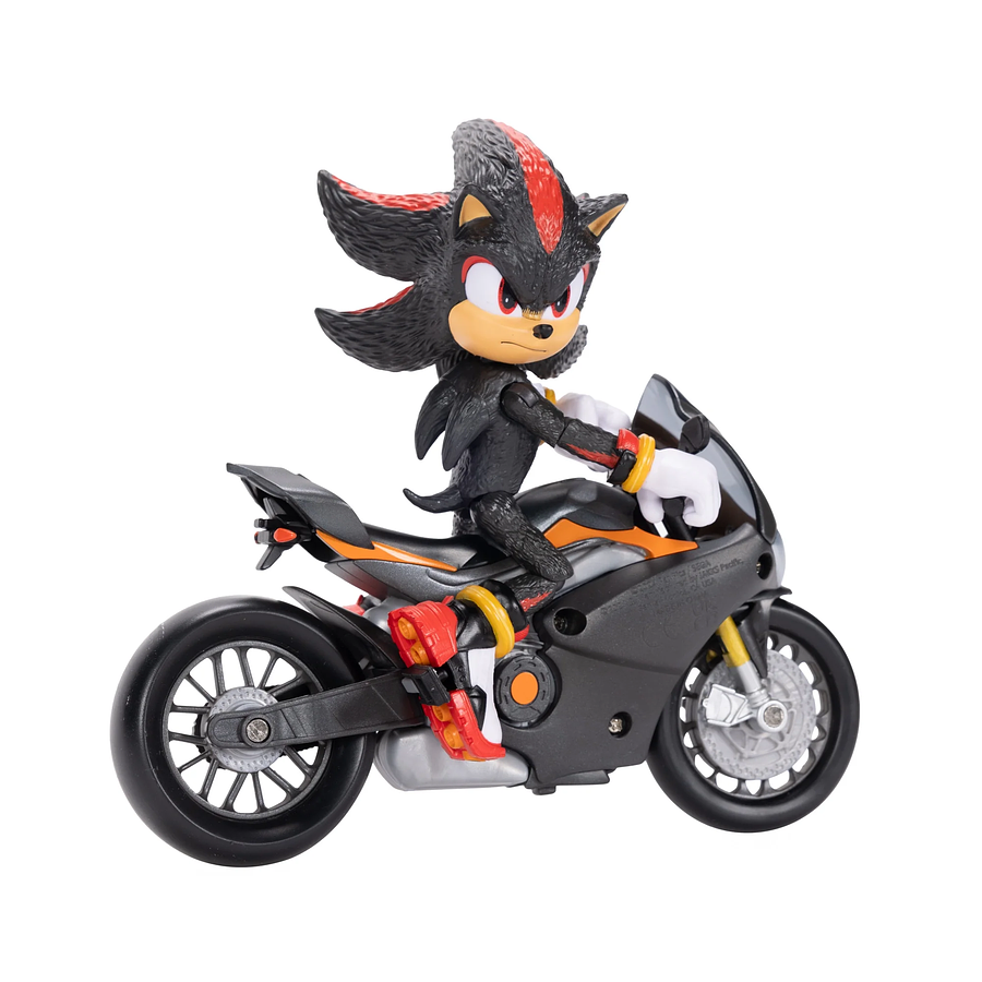 [Preventa Abierta] Sonic 3 Shadow Articulated 5 inch Action Figure with Motorcycle 5