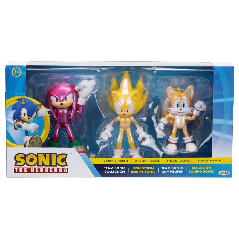 [Preventa Abierta] Sonic the Hedgehog Team Sonic Collection Action 3 Pack Figure Set (Exclusive)