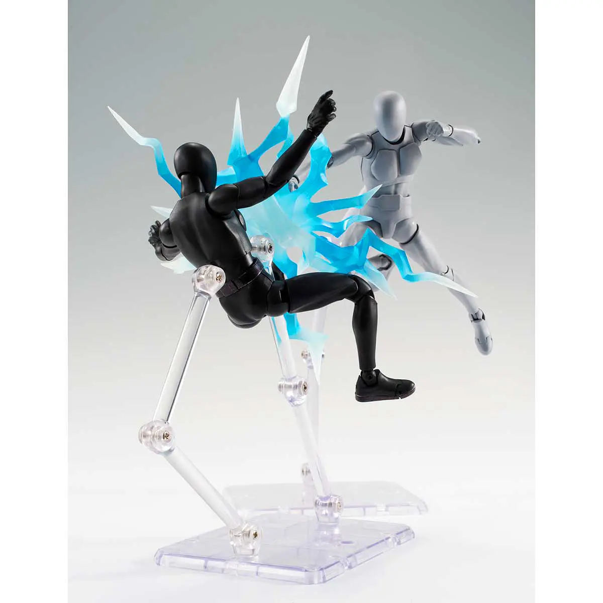 Bandai Tamashii Nations Action Figure - Effect Thunder Blue Version, Figura Collezionabile - 4