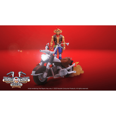 Biker Mice From Mars Throttle's Martian Monster Bike TNC17178