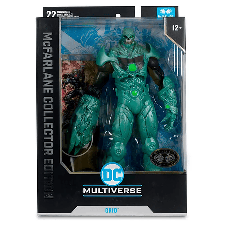 DC McFarlane Collector Edition Wave 8 Grid Forever Evil (Platinum Edition)